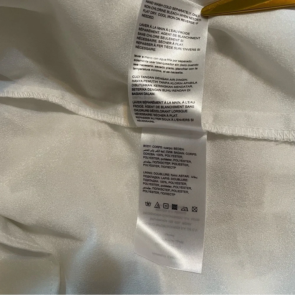Bebe White Knee-Length Pencil Skirt Cocktail
